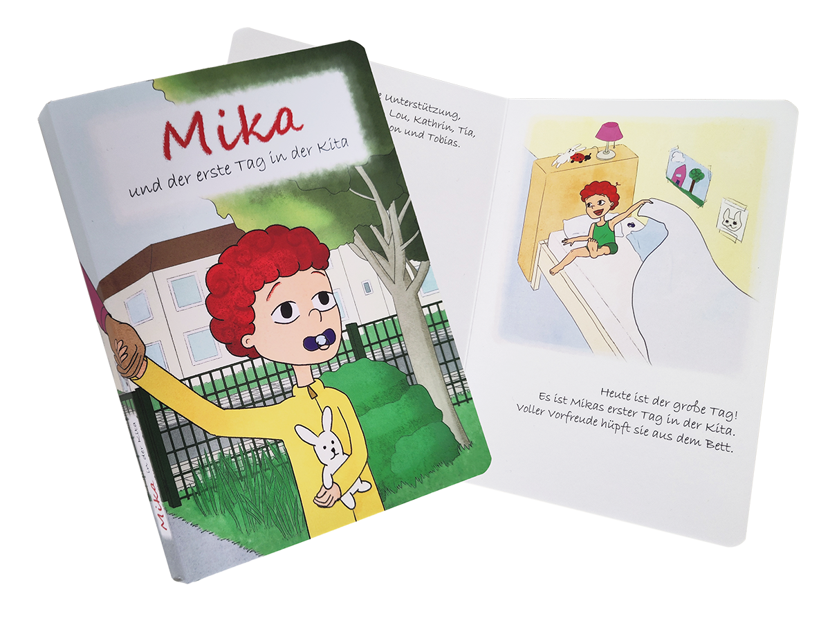 Kinderbuch Mika Mockup